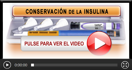 vídeo reglas básicas para la conservación de la insulina