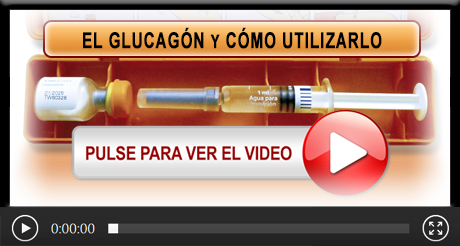 vídeo el glucagón y cómo utilizarlo