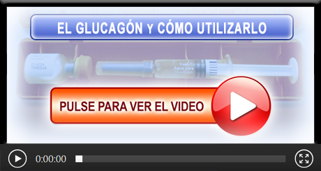 vídeo el glucagón y cómo utilizarlo